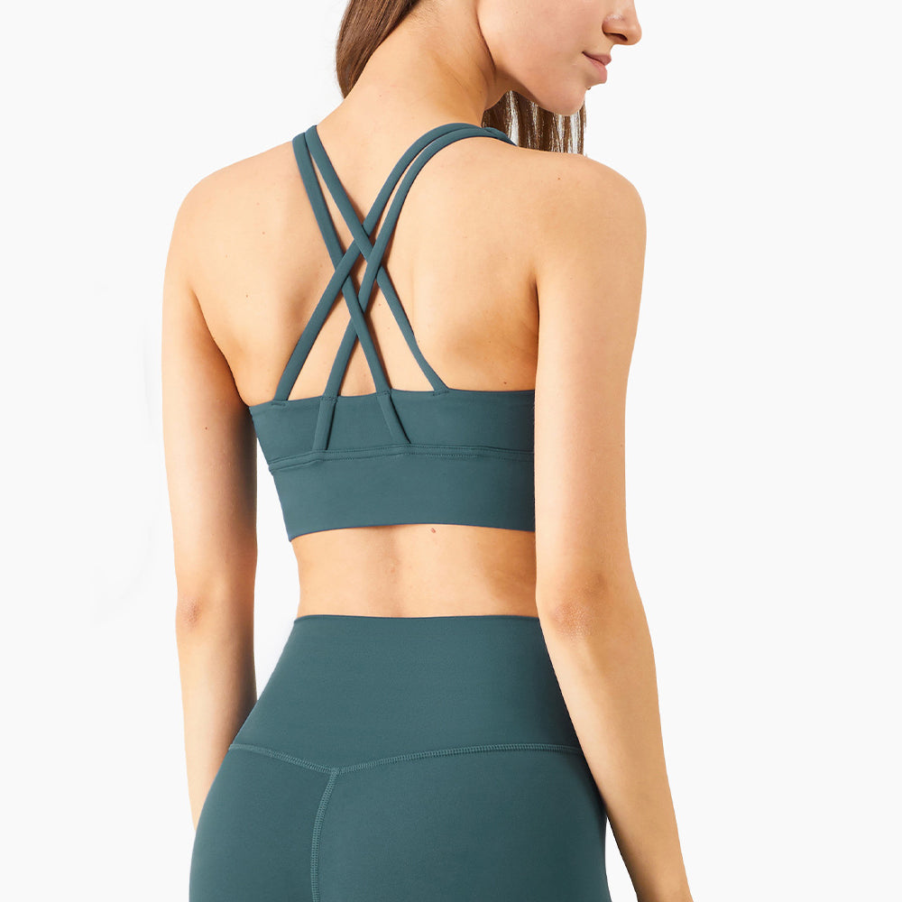 Cross Back Sport Yoga Bra