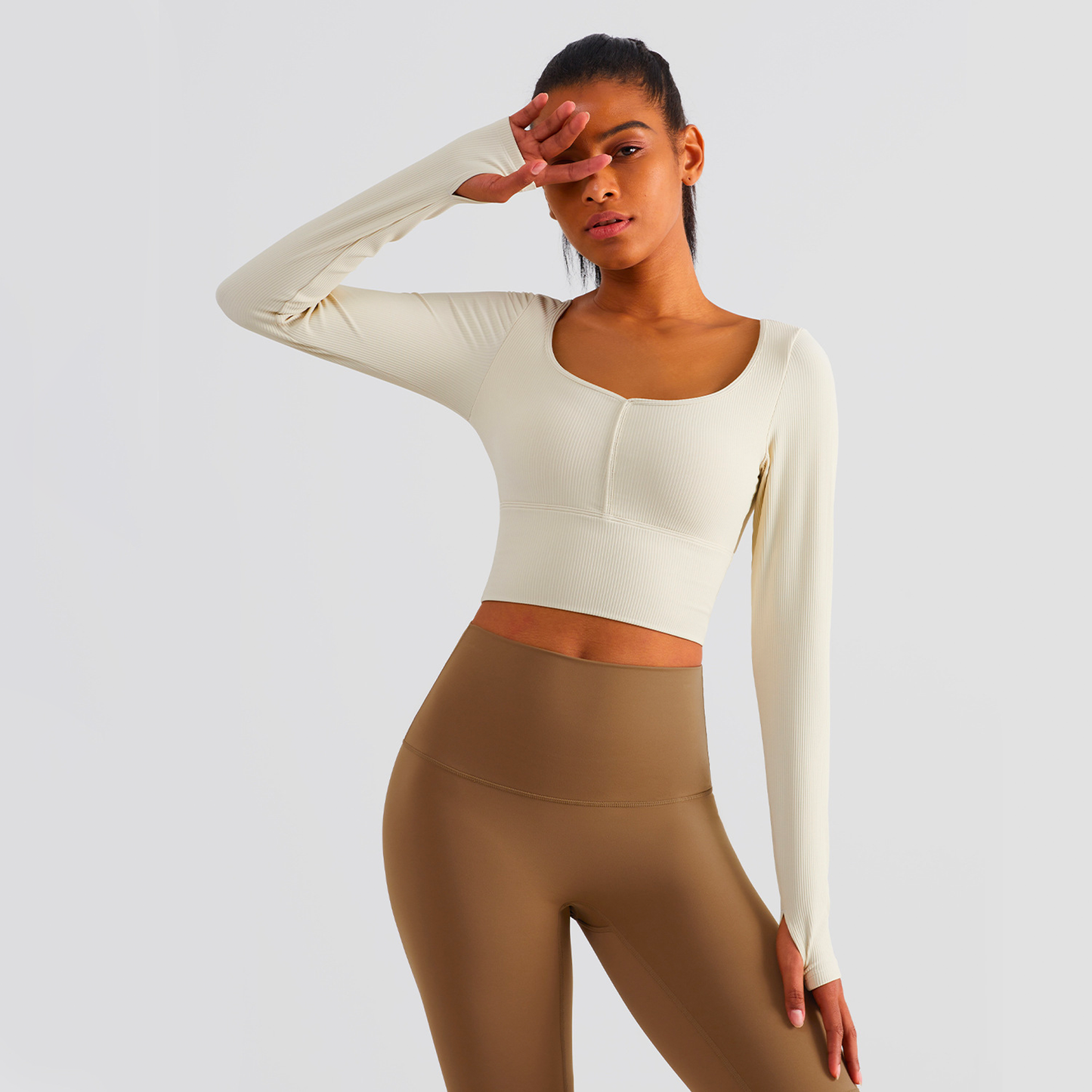 Long Sleeve Yoga Top