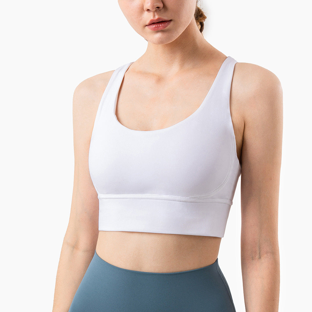Cross Back Yoga Bra