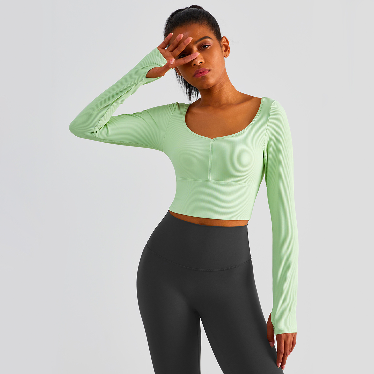 Long Sleeve Yoga Top