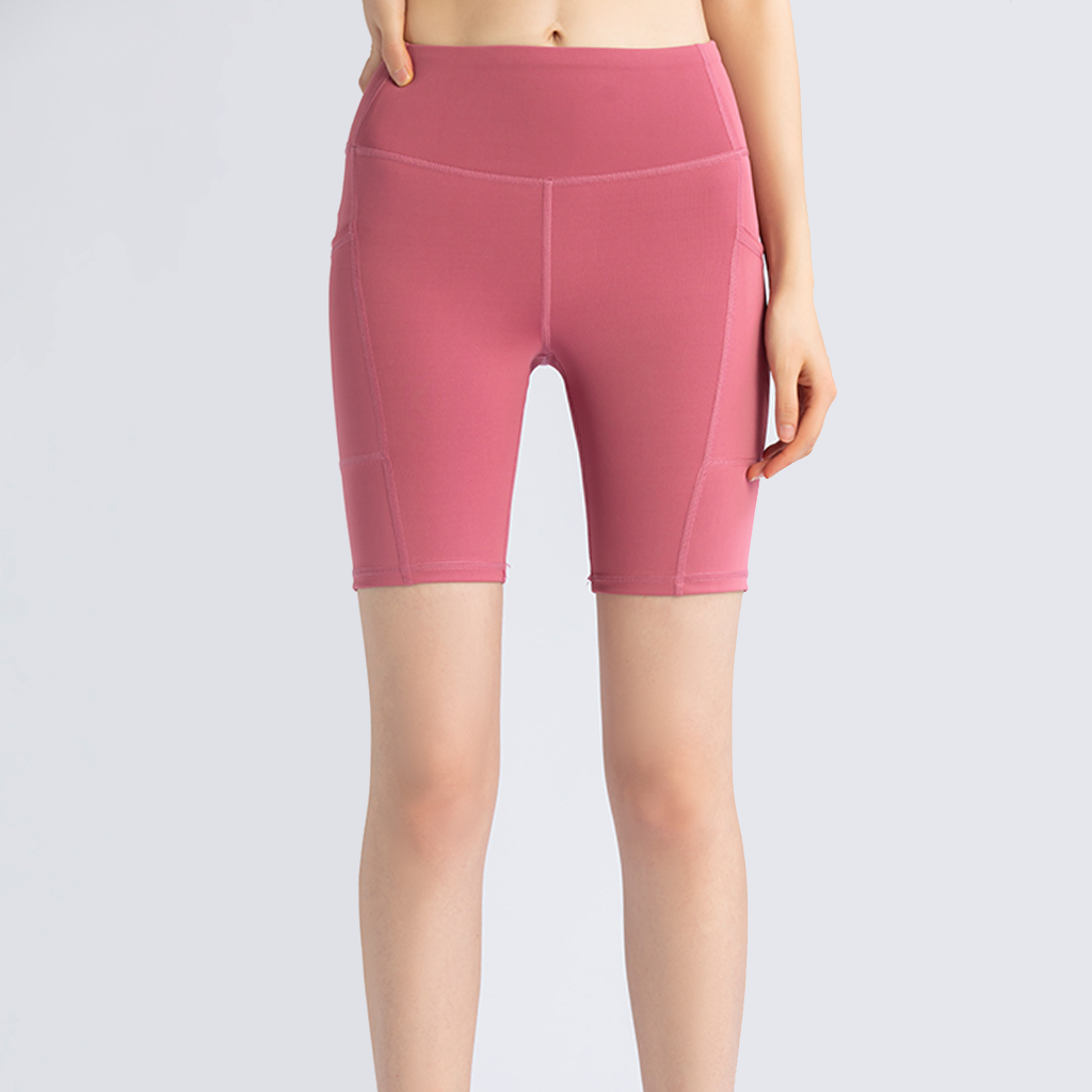 Yoga Shorts with Side Pocket