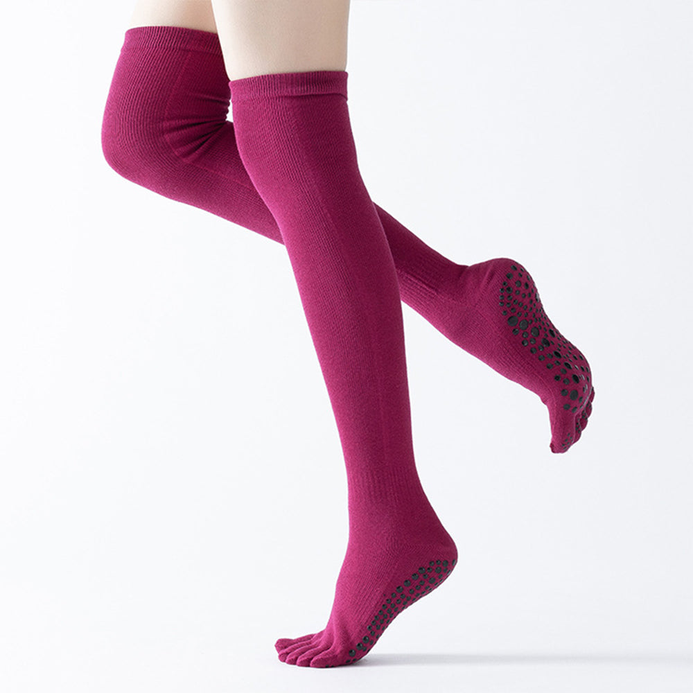 Five Toe Yoga Overknee Stocking