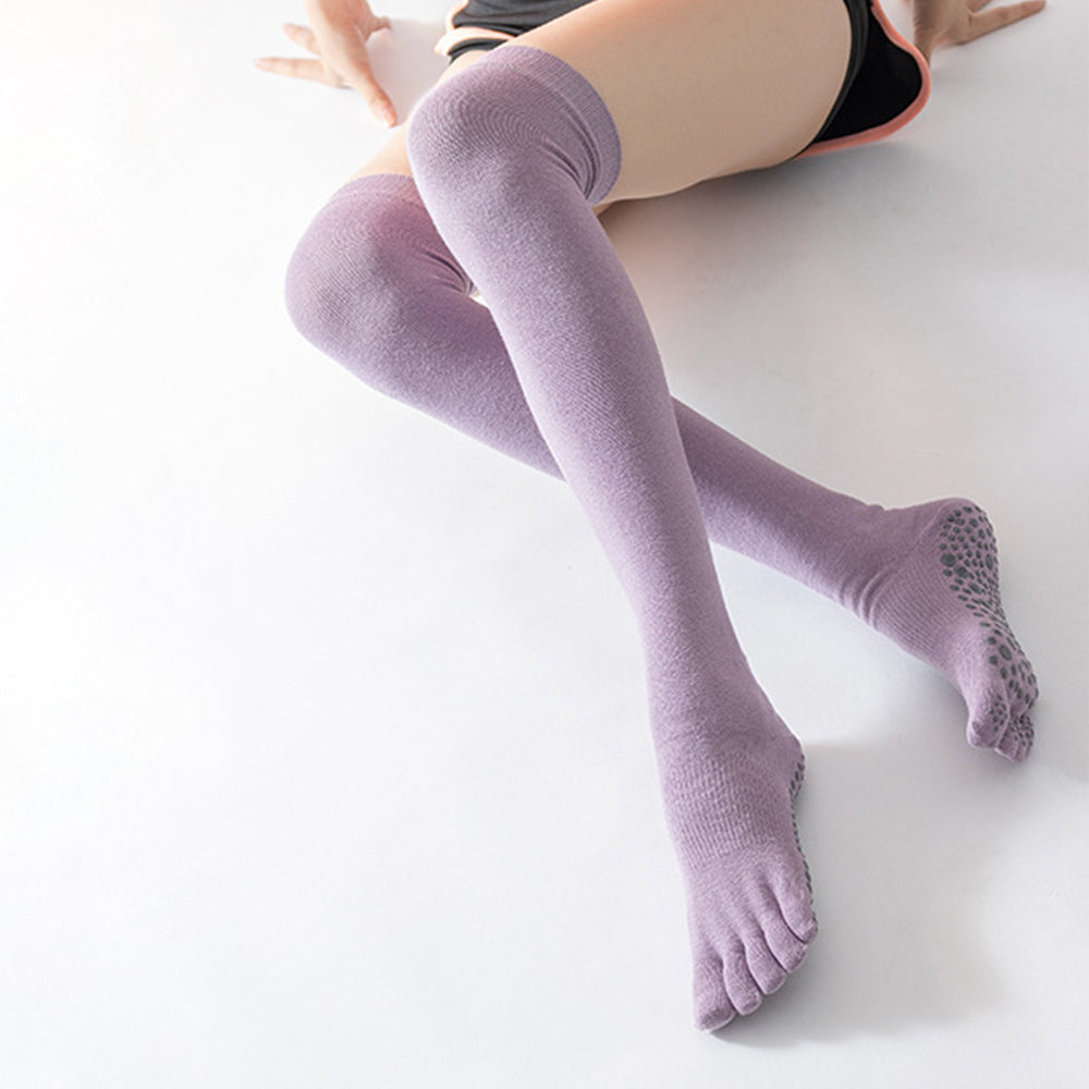 Five Toe Yoga Overknee Stocking