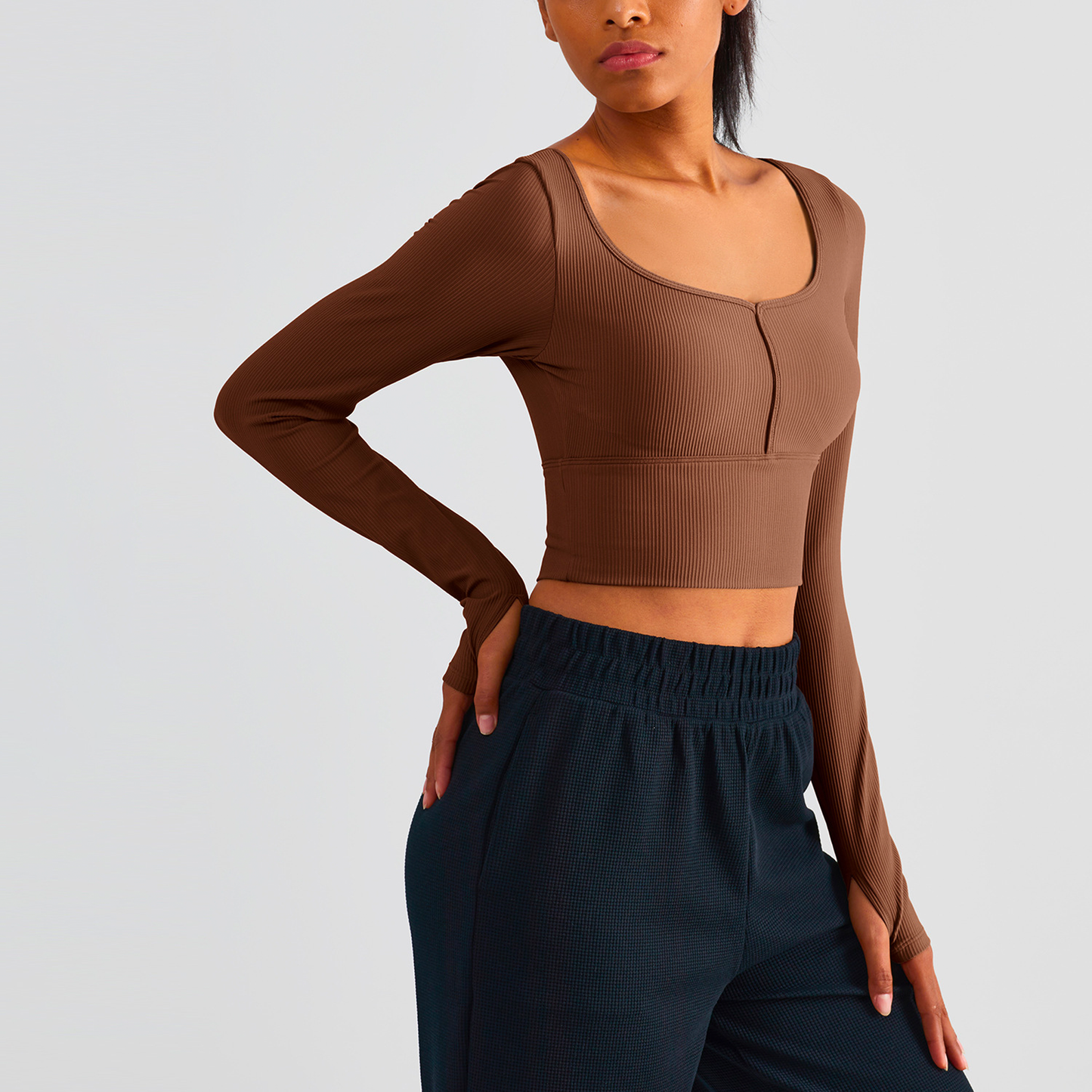 Long Sleeve Yoga Top