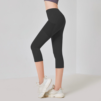 Fitness Capris with Pocket