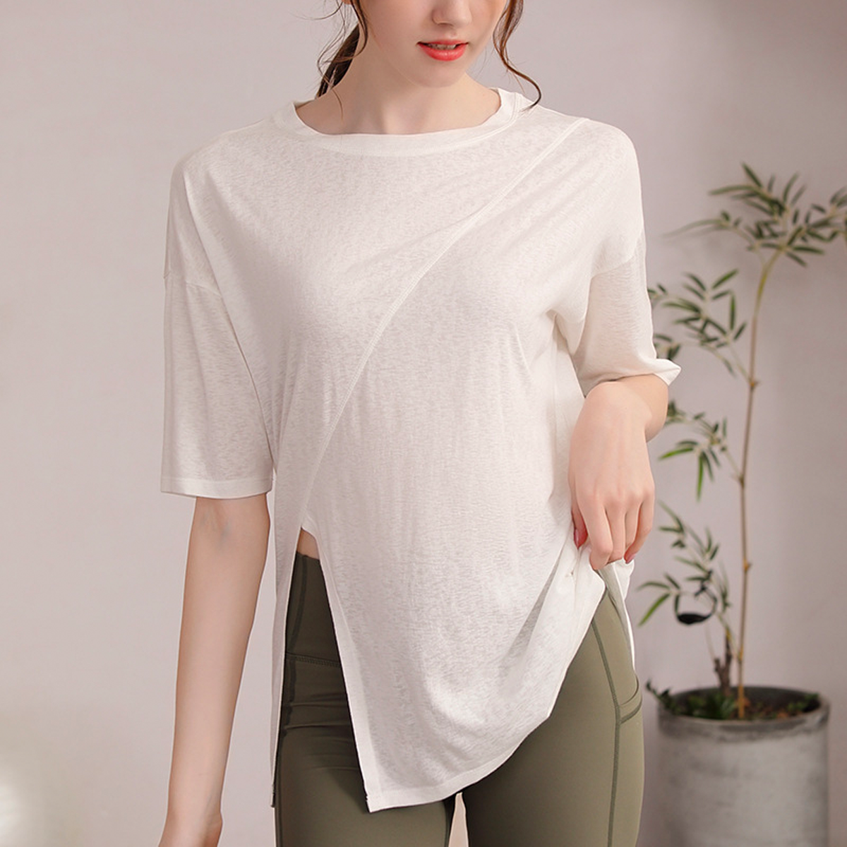 Loose yoga tops hotsell