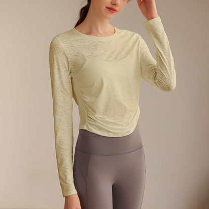 Jacquard Yoga Top