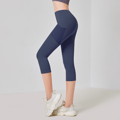 Fitness Capris with Pocket