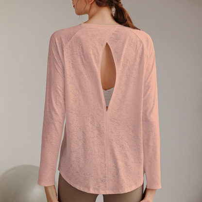 Jacquard Yoga Pullover