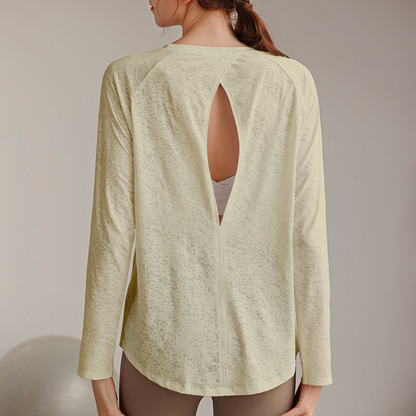 Jacquard Yoga Pullover