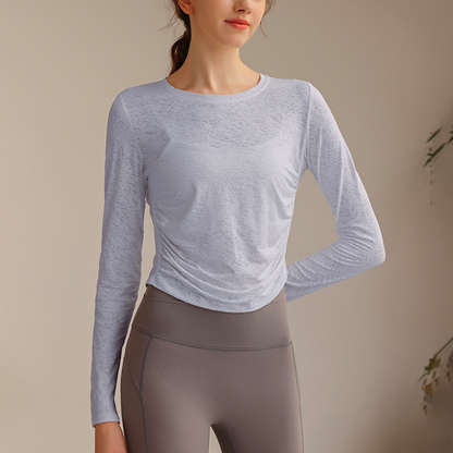 Jacquard Yoga Top