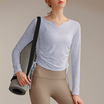 Jacquard Sport Top