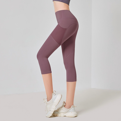 Fitness Capris with Pocket