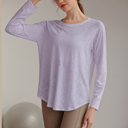 Jacquard Yoga Pullover