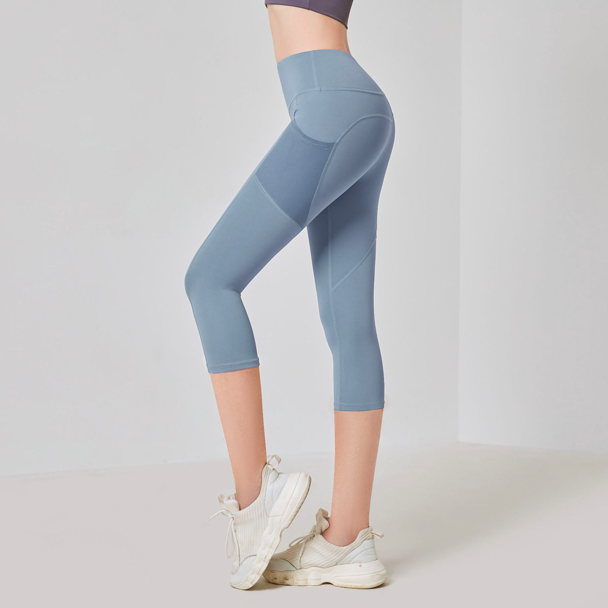 Fitness Capris with Pocket