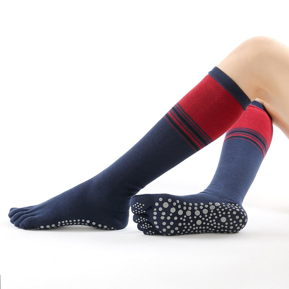 Five Toe Yoga Stocking Stripe
