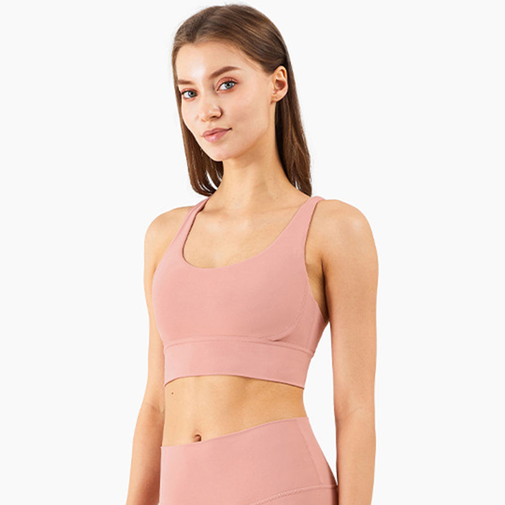 Cross Back Sport Yoga Bra