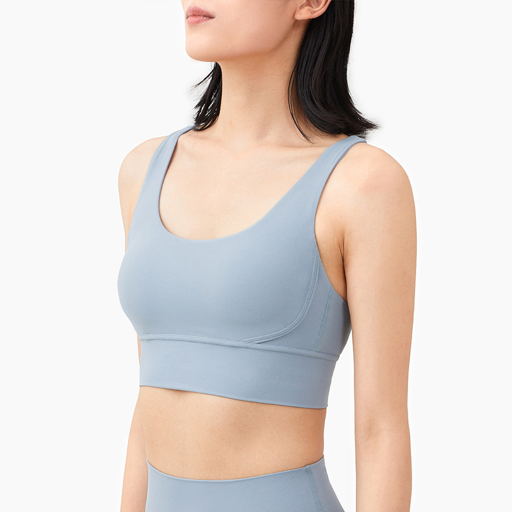 Cross Back Yoga Bra