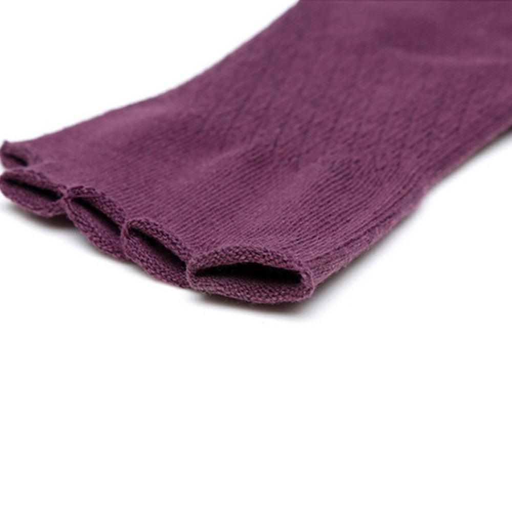 Half Toe Yoga Overknee Stocking