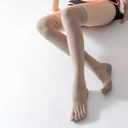 Five Toe Yoga Overknee Stocking