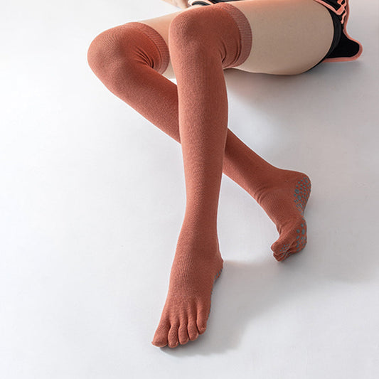 Five Toe Yoga Overknee Stocking