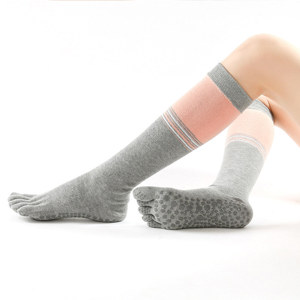 Five Toe Yoga Stocking Stripe